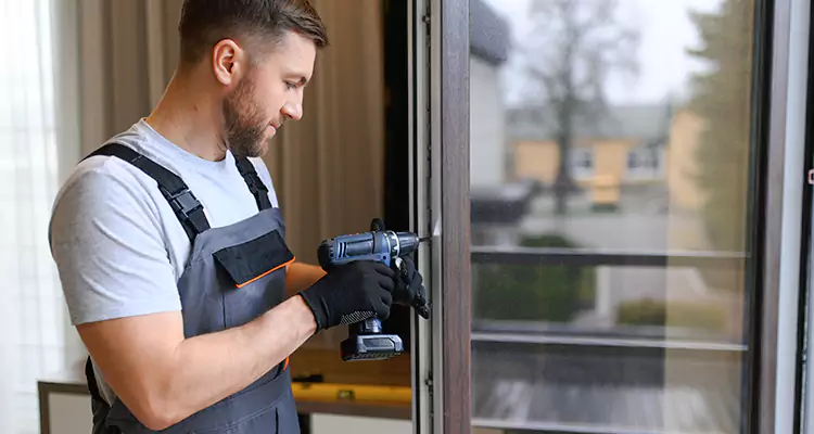 Sliding Screen Door Handle Repair in Midway, FL